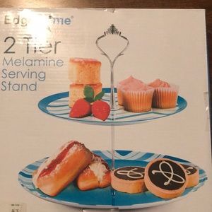 2 tier serving stand new!!!